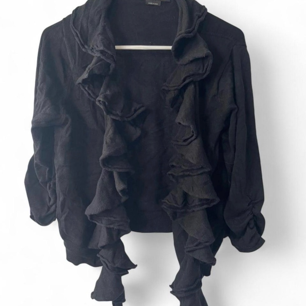 BCBGMaxAzria Black Knit Cardigan